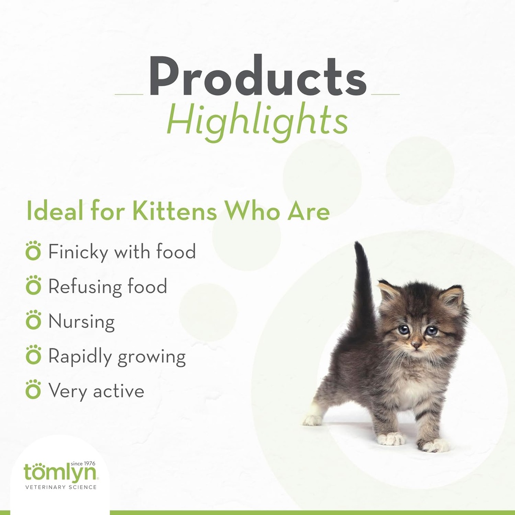 Tomlyn High Calorie Nutritional Gel for Kittens (Nutri-Cal) 4.25 oz 4