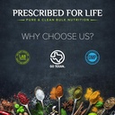 Prescribed For Life Inulin Powder | Prebiotics for Digestive Health | Gluten Free, Vegan, Non-GMO | Jerusalem Artichoke Supplement | Fructo Oligosaccharide FOS Powder (2 kg / 4.4 lb) 2