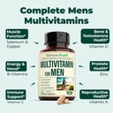 Vimerson Health Men's Multivitamin + Turmeric Curcumin with Black Pepper Extract Bundle. Joint and Immune Support, Discomfort Relief, Antioxidant Properties for Him 5