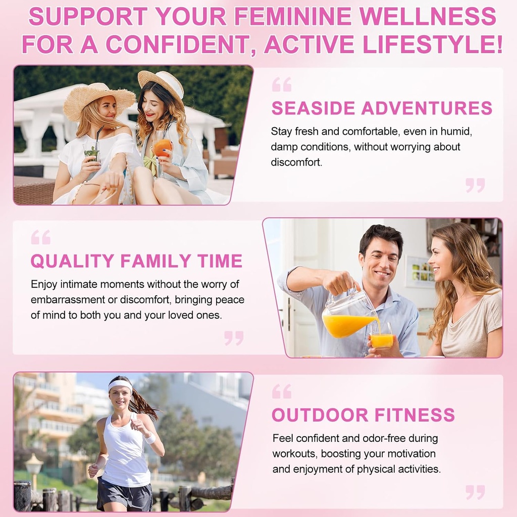 Premium Feminine Balance Gummies, Pineapple Gummies for Women PH, Vital Vaginal Probiotics Source Feminine Gummy for Women of All Ages 5