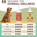 Natural Dog Company 16 oz. -2 Pack Ultra Omega 3 Fish Oil for Dogs, Dog Fish Oil Supplement for Shedding, Itch Relief, Salmon Oil for Dogs, for Multi Dog Families or Large Breed Dogs, 32 oz Value 4