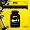 SNAC ZMA-5 Sleep Aid Supplement, Promote Muscle Recovery & Growth, Immune Support, & Restorative Sleep with Zinc, Magnesium & 5-HTP, Post Workout, Before Bed ZMA Supplements 180 Count (2 Pack) 6