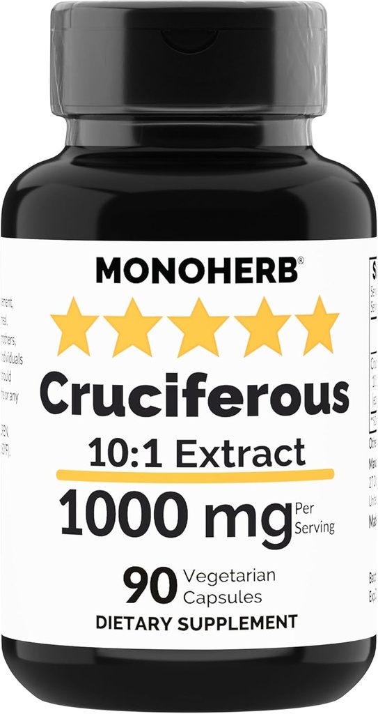 MONOHERB Cruciferous Extract 1000 mg - 90 Vegetarian Capsules 2