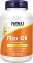 NOW Foods Supplements, Flax Oil 1,000 mg made with Organic Flax Oil, Cardiovascular Support*, 100 Softgels 2