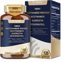 Totaria NMNH (Dihydronicotinamide Mononucleotide), NMN Alternative Supplement w/Niacinamide (Vitamin B3), Quercetin, Trans-Resveratrol, Support NAD+, Skin Cell Health*, Anti-Aging & Energy, 120 Caps 2