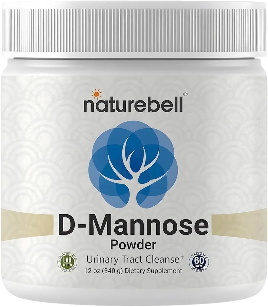 NatureBell D Mannose Powder, 12oz | Instantized for Max Absorption – Fast Acting Cleanse – Urinary Tract & Bladder Health Support – Flush UTI Impurities – Non-GMO, Vegan 2