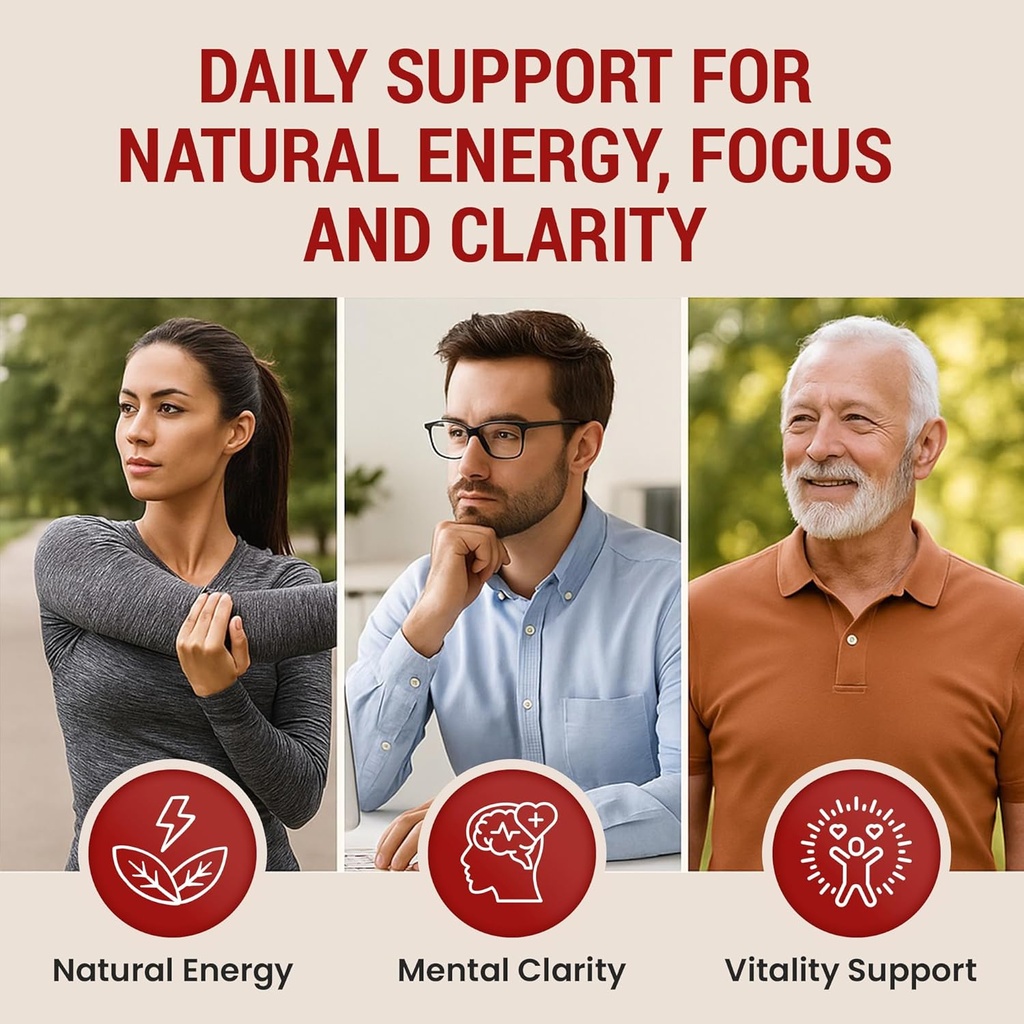 CoQ10 200mg Vegan, Ultra CoQ10 - Ultra High Absorption Coenzyme Q10 Supplements - Antioxidant Supplement for Vascular and Heart Health, Fertility & Energy Production - 2 Month Supply - 60 Count 6