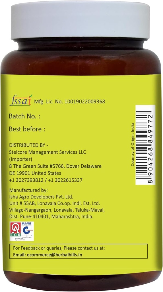 HERBAL HILLS Alfalfa Tablets | 120 Count | Source of Vitamin A | Natural Green Superfoods 4