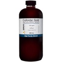 True Colloidal Gold – 200 ppm - 99.99+% Purity - 500 mL (16.9 Fl Oz) in Clear BPA-Free Plastic Bottle - Made in USA 2