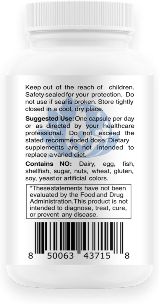B Complete with Folate, All Vitamins B1, B2, B3, B5, B6, B7, B9, B12, and Choline Bitartrate for Energy, Brain Clarity, Neuro, Metabolism 100 Vegan Capsules 4