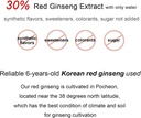 POCHEON KOREAN RED GINSENG Extract Stick, 30% Ginseng Extract, Single Serving Packs - 30 Sticks (10ml x 30), Natural Immune Support 5