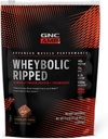 GNC AMP Wheybolic Ripped Protein Powder & Thermogenic Supplement, Increases Muscle Strength & Size, Energy & Endurance, 40g Protein, 6.2g Leucine, 15g EAA, Caffeine, Chocolate Fudge, 9 Serving 2