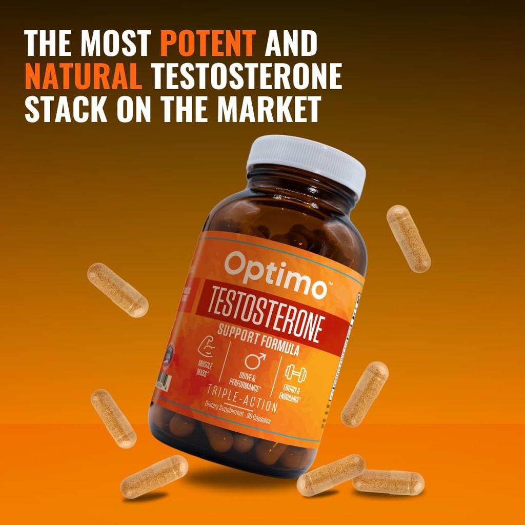 Testosterone Booster Supplement for Men & Women 9 Key Ingredients Tongkat Ali, Tribulus, Fenugreek, Ashwagandha, Maca, Boron, Zinc, VIT D, DAA - 90 Capsules 3