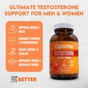 Testosterone Booster Supplement for Men & Women 9 Key Ingredients Tongkat Ali, Tribulus, Fenugreek, Ashwagandha, Maca, Boron, Zinc, VIT D, DAA - 90 Capsules 4