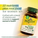 MegaFood Women's 40+ One Daily Multivitamin for Women - with Vitamin B12, B6, C, D, Zinc & Iron – Plus Real Food - Immune Support - Bone Health - Non-GMO - Vegetarian - 90 Tabs 5