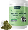 Animal Essentials Herbal Green Alternative for Dogs & Cats - Super Greens Powder Herbal Supplement with Spirulina, Antioxidants, Chlorophyll - 12 Oz 2