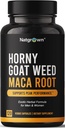 Natgrown Horny Goat Weed and Maca Root Extract Supplement for Men & Women (Epimedium Extract, Hornygoatweed) Vegan Capsules -120 Ct 2