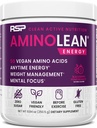 RSP NUTRITION AminoLean Pre Workout Powder, Amino Energy & Weight Management with Vegan BCAA Amino Acids, Natural Caffeine, Preworkout Boost for Men & Women, 30 Serv 2