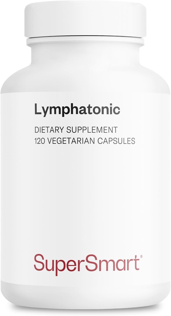Supersmart - Lymphatonic 40mg per Day - Lymphatic Drainage Supplement - Melilotus Officinalis | Non-GMO & Gluten Free - 120 Vegetarian Capsules 2