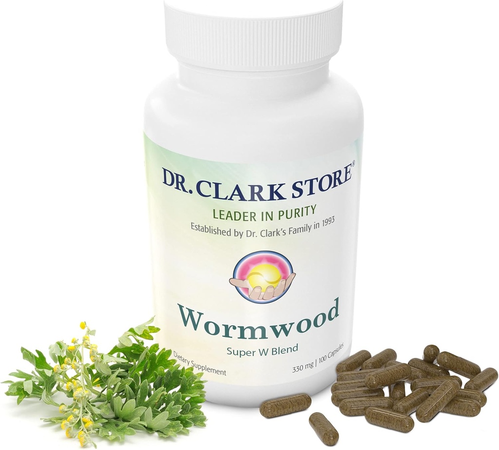 Dr. Clark Clove, Wormwood & Freeze-Dried Green Black Walnut Hull (3 Items) 4