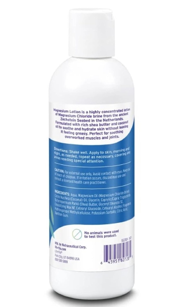Life-Flo Magnesium Lotion - 8 oz (Pack of 5) 5