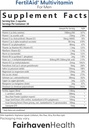 Fairhaven Health FertilAid for Men and Women Combo Fertility Supplements for Men and Women | Count and Motility Support Pre-Conception for Him | Prenatal Vitamin for Her with Vitex and Folate 3
