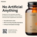 Promix Nutrition Vitamin B12 Supplement - 1000mcg as Methylcobalamin - Gut friendly - 90 count 5