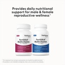 Fairhaven Health FertilAid for Men and Women Combo Fertility Supplements for Men and Women | Count and Motility Support Pre-Conception for Him | Prenatal Vitamin for Her with Vitex and Folate 6