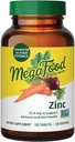 MegaFood Zinc Supplements - Vegan Immune Support Supplement with 22.5 mg High Potency Fermented Zinc - Made with Real Food - Gluten-Free, Kosher - 120 Tablets, 120 Servings 2