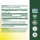MegaFood Zinc Supplements - Vegan Immune Support Supplement with 22.5 mg High Potency Fermented Zinc - Made with Real Food - Gluten-Free, Kosher - 120 Tablets, 120 Servings 3