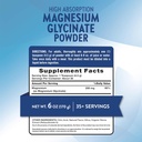 Nature's Truth Magnesium Glycinate Powder | 6 oz | Lemon Flavor | High Absorption | Vegan, Non-GMO, Gluten Free Supplement 3