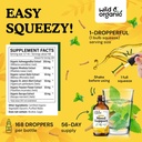 Wild & Organic Mood Support Tincture 4 fl oz & Immune Mushroom Tincture 4