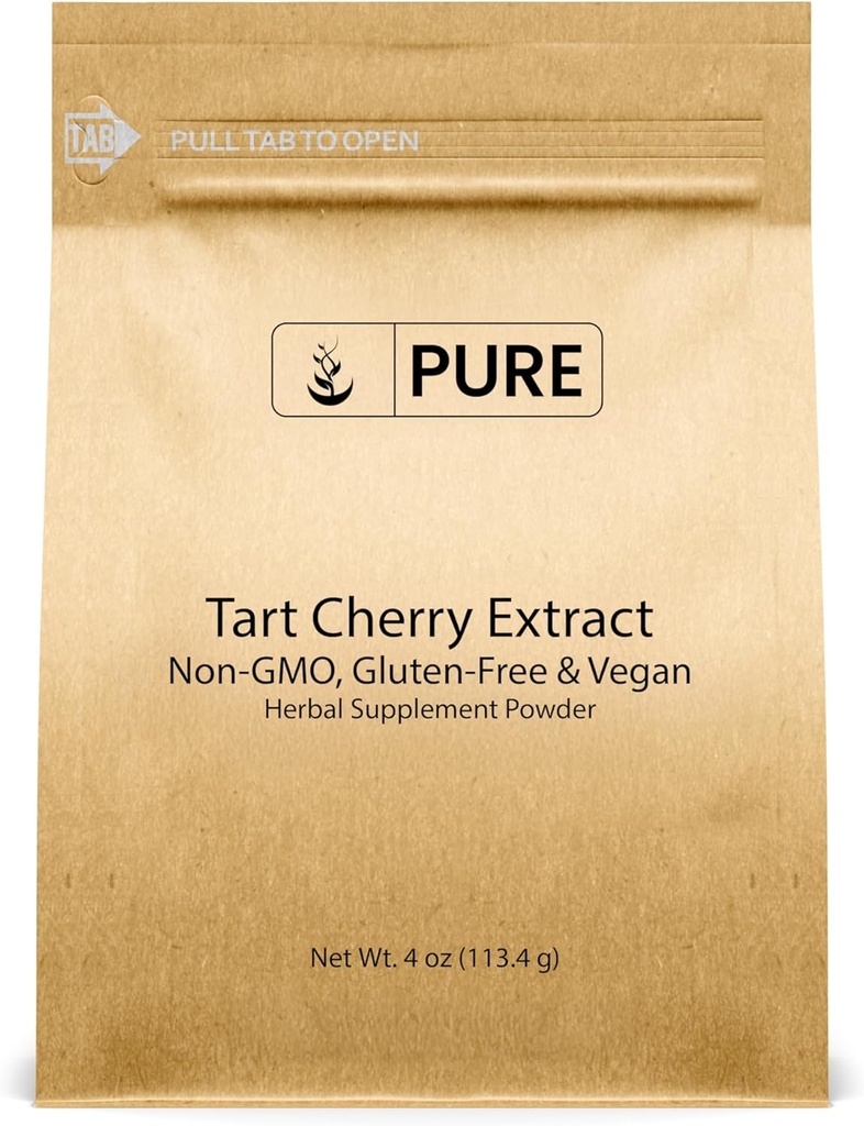 PURE ORIGINAL INGREDIENTS Tart Cherry Extract (1 lb) Non-GMO, Herbal Supplement 2