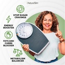 NaturalSlim Natural Appetite Suppressant - Craving Blocker Sugar & Refined Carbs Crave Control - Energy & Metabolism Booster with L Glutamine & Thiamine B1 Supplement - 180 Vegetable Capsules 4