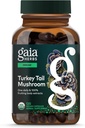 Gaia Herbs Turkey Tail Mushroom - Immune Support Supplement to Help Maintain Liver Health - with Organic Turkey Tail Mushroom Fruiting Body Extract - 120 Vegan Capsules 2
