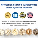 Patient One Alpha Lipoic Acid (ALA) 600 mg | Antioxidant Supplement to Support Nerve and Liver Health* | 60 Capsules 6