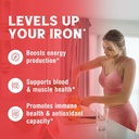 10 in 1 Magnesium Complex & Iron Supplement, 65mg Carbonyl Iron with 250mg Vitamin C & 5 in 1 Iron Complex 5