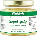Stakich Fresh Royal Jelly - Pure, All Natural - No Additives/Flavors/Preservatives Added - 4 Ounce (114 Gram) 2