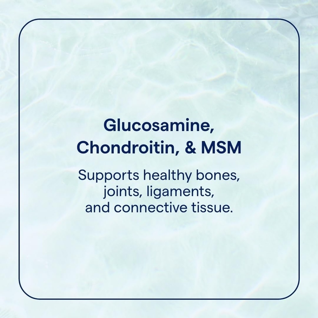 Trace Minerals Glucosamine/Chondroitin/MSM - Liquid Supplement Aids Body Mineral Health - Support for Bone Strength & Joint Health - Mobility Support Supplement - Natural Blueberry Flavor, 32 fl oz 3