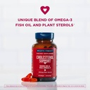 Wiley's Finest Wild Alaskan Fish Oil Cholesterol Support - Heart Health Supplement for Men and Women - 560mg Omega-3s - 90 Softgels (45 Servings) 5