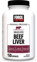 FORCE FACTOR Primal Origins Beef Liver Capsules, Grass Fed Beef Organ Supplement, Pasture-Raised, Hormone & Antibiotic Free, Non-GMO, 150 Capsules 2