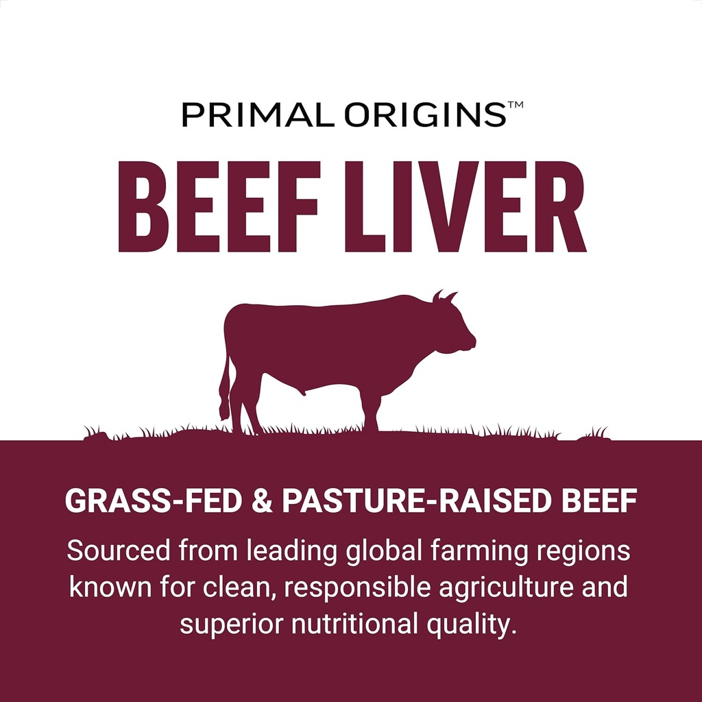FORCE FACTOR Primal Origins Beef Liver Capsules, Grass Fed Beef Organ Supplement, Pasture-Raised, Hormone & Antibiotic Free, Non-GMO, 150 Capsules 3