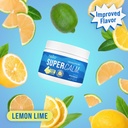 Nello Supercalm Powdered Drink Mix, Lemon Lime, L Theanine, Ksm-66 Ashwagandha, Magnesium Glycinate, Vitamin D 3, Supplements for Relaxation & Focus, Natural, No Sugar, Non GMO, 30 Srvgs 3