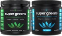 NutraChamps Super Greens Berry & Super Greens Tropical Bundle - 2 Month Supply 2