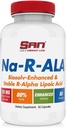 SAN’s Na-R-ALA - Stabilized R-Alpha Lipoic Acid 125mg per Serving [High Potency & Increased Absorption], 60 Capsules 2