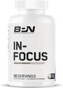 BARE PERFORMANCE NUTRITION BPN Creatine Monohydrate & in-Focus Brain Support Bundle 3