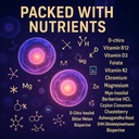 Sugar Free Myo-Inositol & D-Chiro Inositol Gummies for Women, Berberine Vitamin D3 K2 DIM Magnesium Glycinate Oxide L-Methylfolate Supplement for Women, Fertility, Hormone Balance, PMS, Ovarian Health 5