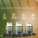 Sugar Free Myo-Inositol & D-Chiro Inositol Gummies for Women, Berberine Vitamin D3 K2 DIM Magnesium Glycinate Oxide L-Methylfolate Supplement for Women, Fertility, Hormone Balance, PMS, Ovarian Health 6