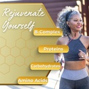 Bee Bread & Royal Jelly Capsules Natural Superfood Bundle 6