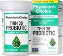 Physician's CHOICE Probiotics for Weight Management & Bloating - 6 Probiotic Strains - Prebiotics - Key ingredient Cayenne - Supports Gut Health - Weight Management for Women & Men - Green Tea - 60 CT 2